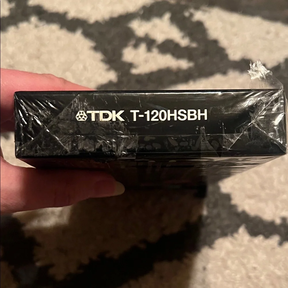 TDK Premium Quality HS VHS T-120 Tape - sealed